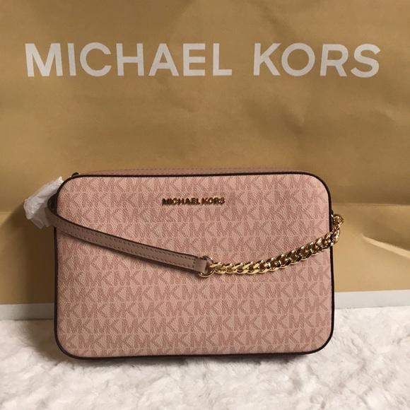 💯🆕Michael Kors crossbody/Wallet Fawn/Ballet💯🆕 - Picture 2 of 7